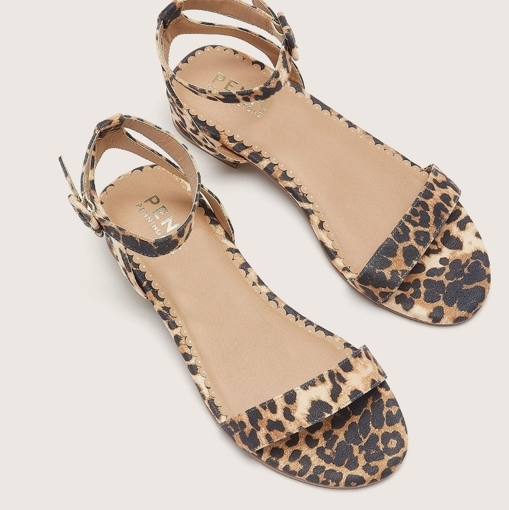 Penningtons Leopard Print Sandals